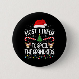 Hoogstwaarschijnlijk om de kleinkinderen familie g ronde button 5,7 cm