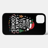 Hoogstwaarschijnlijk om de koekjes van de kerstman Case-Mate iPhone case (Achterkant (horizontaal))
