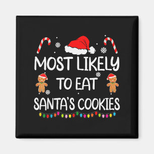Hoogstwaarschijnlijk om de koekjes van de kerstman magneet