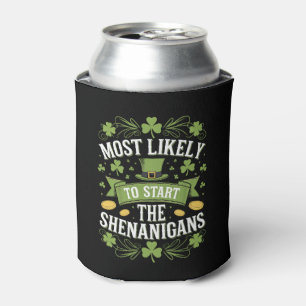 Hoogstwaarschijnlijk om de Schelmenstreek St. Patr Blikjeskoeler