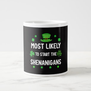 Hoogstwaarschijnlijk om de shenanigan te starten grote koffiekop