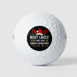 Hoogstwaarschijnlijk om de Werkplaats van de Kerst Golfballen