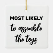 Hoogstwaarschijnlijk om het speelgoed te monteren keramisch ornament (Achterkant)