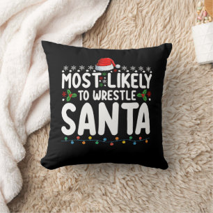 Hoogstwaarschijnlijk om Kerstman Kerstmis Worstele Kussen