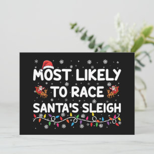 Hoogstwaarschijnlijk om Kerstmannens slee te racen Kaart