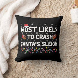 Hoogstwaarschijnlijk om Kerstmans slee te laten cr Kussen