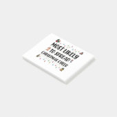 Hoogstwaarschijnlijk om Kerstsfeer Familie Kerstmi Post-it® Notes (Schuin)