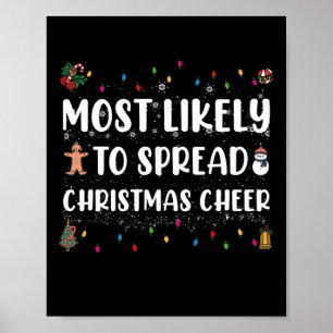 Hoogstwaarschijnlijk om Kerstsfeer te Verspreiden Poster