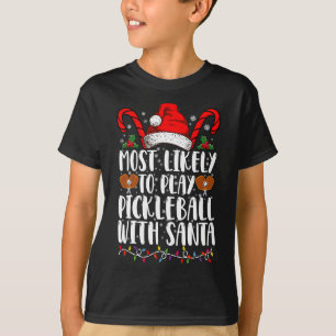 Hoogstwaarschijnlijk om Pickleball te spelen met d T-shirt