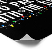 Hoogstwaarschijnlijk om te feesten met de elfen gr poster (Hoek)