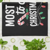 Hoogstwaarschijnlijk om te koken kerstdiner grappi theedoek (Gevouwen)