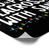 Hoogstwaarschijnlijk om te spelen Lacrosse met San Poster (Hoek)