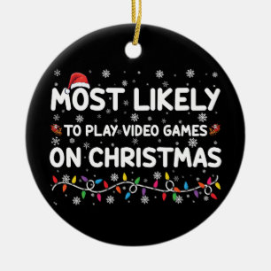 Hoogstwaarschijnlijk om videogames te spelen met K Keramisch Ornament