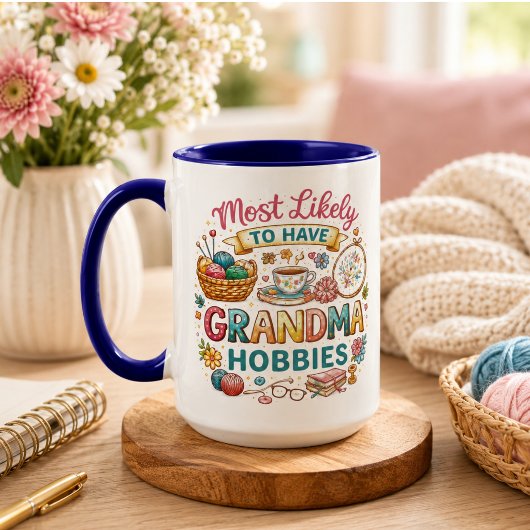 Hoogstwaarschijnlijk Oma-hobby's  Mok