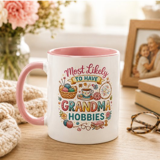 Hoogstwaarschijnlijk Oma-hobby's Mok