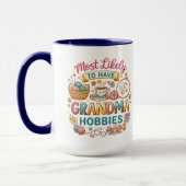 Hoogstwaarschijnlijk Oma-hobby's  Mok (Links)
