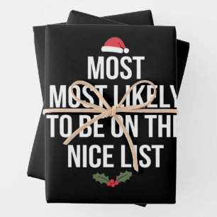 Hoogstwaarschijnlijk op de kerstlijst van brave ki inpakpapier vel