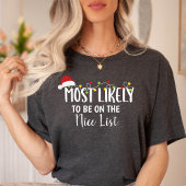 Hoogstwaarschijnlijk op de kerstlijst van Nice T-shirt