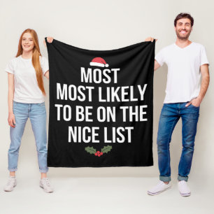 Hoogstwaarschijnlijk op de lijst van brave kindere fleece deken