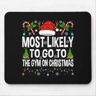 Hoogstwaarschijnlijk op kerstdag naar de sportscho muismat