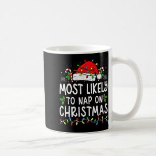 Hoogstwaarschijnlijk op Kerstmis een dutje doen, l Koffiemok