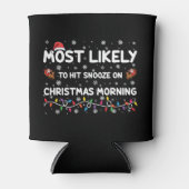 Hoogstwaarschijnlijk op kerstochtend snooze blikjeskoeler (Voorkant)