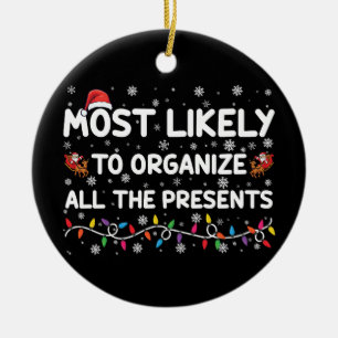 Hoogstwaarschijnlijk organiseert iedereen de kerst keramisch ornament