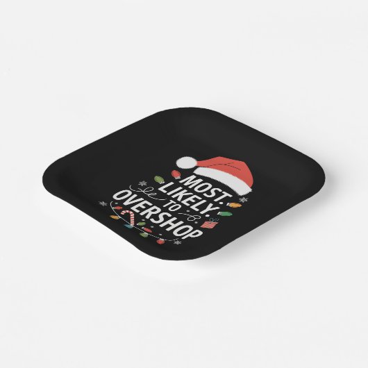 Hoogstwaarschijnlijk overshop Shopping Squad Famil Papieren Bordje (Gebogen)