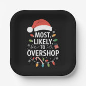 Hoogstwaarschijnlijk overshop Shopping Squad Famil Papieren Bordje (Voorkant)