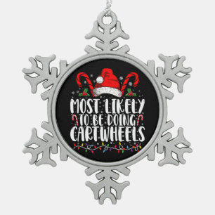 Hoogstwaarschijnlijk Radslagend Kerstmis Matchen Tin Sneeuwvlok Ornament