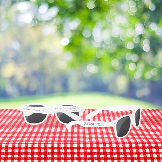 Hoogstwaarschijnlijk | Rood Wit & Blauw 4 juli Reü Zonnebrillen