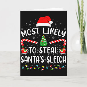 Hoogstwaarschijnlijk Santa's slee stelen Familie M Kaart