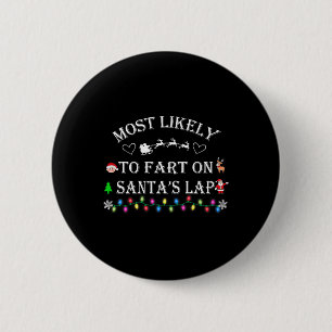 Hoogstwaarschijnlijk scheet op de schoot van de Ke Ronde Button 5,7 Cm