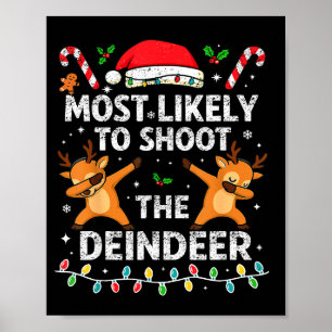 Hoogstwaarschijnlijk Schiet de Familie Kerstman va Poster