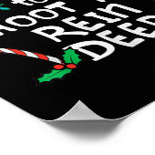 Hoogstwaarschijnlijk schieten rendier Kerstmis Fam Poster (Hoek)