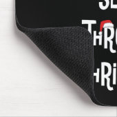 Hoogstwaarschijnlijk slaap je door de kerst matchi muismat (Hoek)