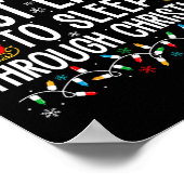 Hoogstwaarschijnlijk slaap je door de kerst matchi poster (Hoek)