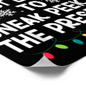 Hoogstwaarschijnlijk sneak peek bij de Cadeaus ker Poster (Hoek)