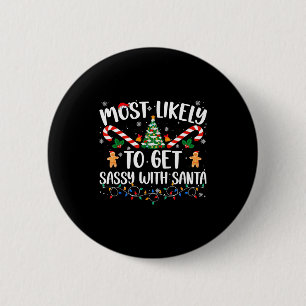 Hoogstwaarschijnlijk Sy Krijgen Met Sinterklaas Fu Ronde Button 5,7 Cm