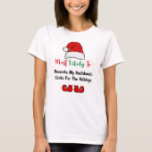 Hoogstwaarschijnlijk T-Shirt: Grappige teckel lief T-shirt (Voorkant)