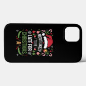 Hoogstwaarschijnlijk te laat met Kerstmis - Grappi Case-Mate iPhone Case (Achterkant (horizontaal))