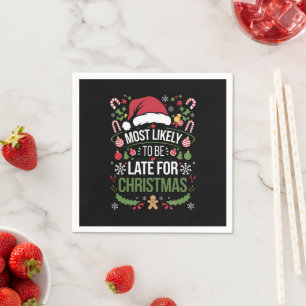 Hoogstwaarschijnlijk te laat met Kerstmis - Grappi Servet