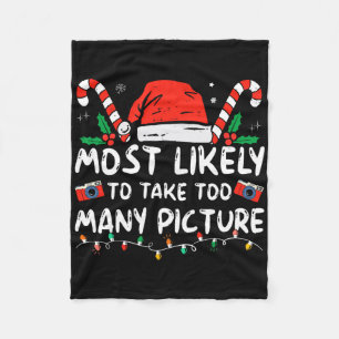 Hoogstwaarschijnlijk Te Veel Foto's Maken Leuk Ker Fleece Deken