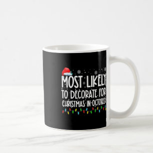 Hoogstwaarschijnlijk te versieren voor Kerstmis in Koffiemok