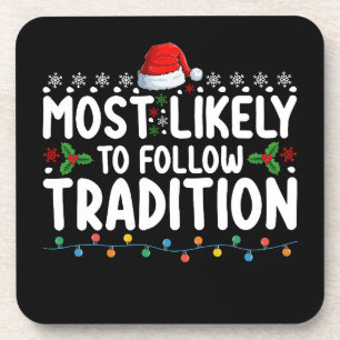 Hoogstwaarschijnlijk traditionele kerstvakantie vo bier onderzetter