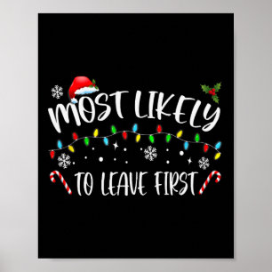 Hoogstwaarschijnlijk verlaat de eerste kerst famil poster