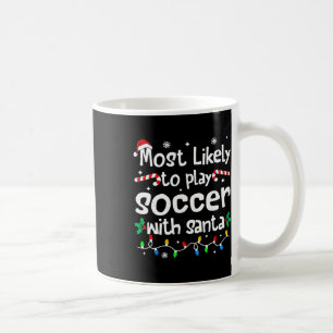 Hoogstwaarschijnlijk voetbal spelen met Kerstman K Koffiemok