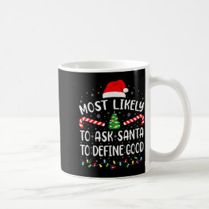 Hoogstwaarschijnlijk vraagt aan Kerstman om goede Koffiemok