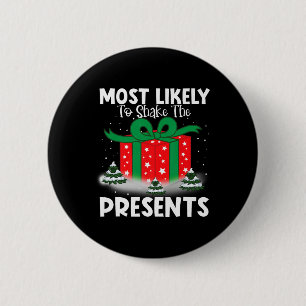Hoogstwaarschijnlijk zal de Kerstcadeaus Kerstfami Ronde Button 5,7 Cm