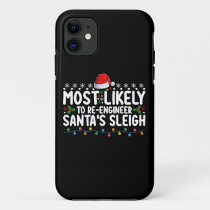 Hoogstwaarschijnlijk zal Kerstmis Santas slee opni Case-Mate iPhone Case